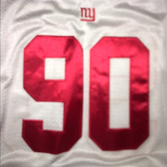 NWT AUTHENTIC JASON PIERRE PAUL NY GIANTS JERSEY EMBROIDERED - Picture 4 of 10